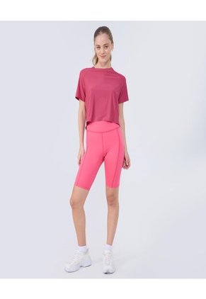 Camiseta Para Mujer Manga Corta Color Rojo Marca Ostu #40092287