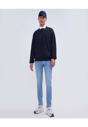 Buzo Para Hombre Cuello Redondo Color Azul  Marca Ostu #60060466