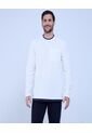 Camiseta Para Hombre Manga Larga Color Crema Marca Ostu #60091537 de Ostu