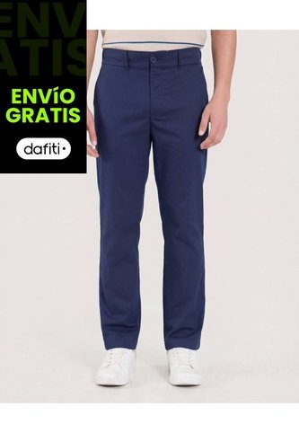 Pantalón  Para Hombre Moda Color Azul Marca Ostu #60070570 Ostu