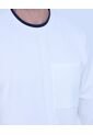 Camiseta Para Hombre Manga Larga Color Crema Marca Ostu #60091537 de Ostu
