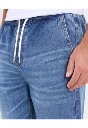 Jean  Para Hombre Jogger Color Azul Marca Ostu #60160457