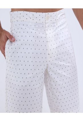 Bermuda Para Hombre  Color Crema Marca Ostu #60100386
