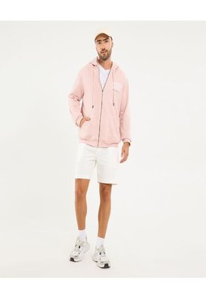 Buzo Para Hombre Zipper Color Rosa Marca Ostu #60060503