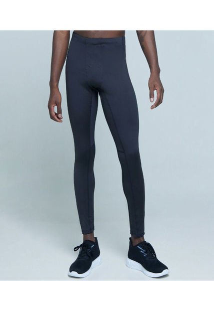 Leggins Para Hombre Largo Color Negro Marca Ostu #60230014