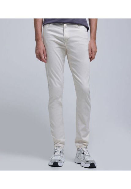 Jean Para Hombre Skinny Color Crudo Marca Ostu #60160304