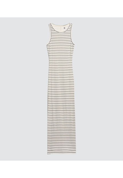 Vestido Para Mujer Manga Sisa Color Crema Marca Ostu #40170248
