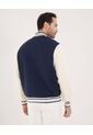 Chaqueta Para Hombre Bomber Color Azul Marca Ostu #60080176 de Ostu
