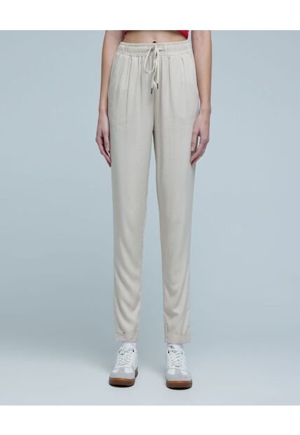 Pantalon Para Mujer Jogger Color Café  Marca Ostu #40070575