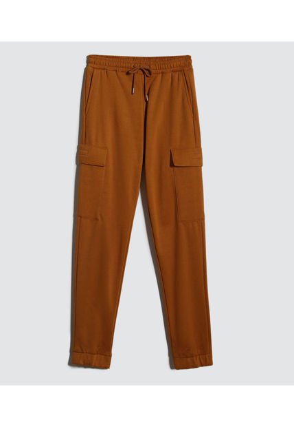 Pantalon Para Hombre Jogger Color Mostaza Marca Ostu #60070362