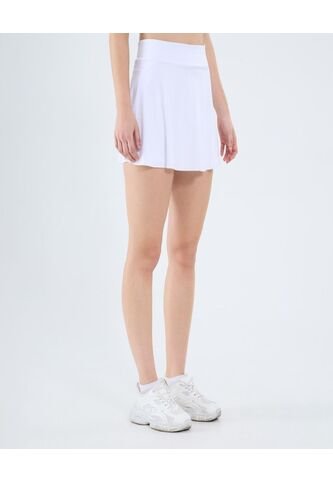 Falda Para Mujer Corto Color Blanco Marca Ostu #40140146 Ostu