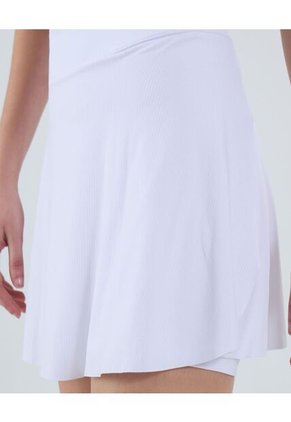 Falda Para Mujer Corto Color Blanco Marca Ostu #40140146