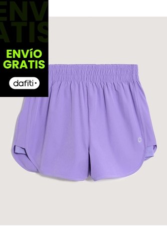 Short  Para Mujer Multiusos Plano Color Lila Marca Ostu #40190374 Ostu