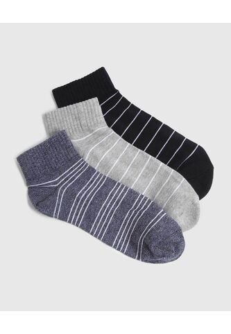 Medias Para Hombre Tobillera Color Pack X Marca Ostu #60980290 Ostu