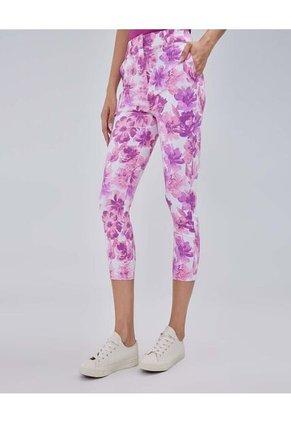 Pantalon Para Mujer Capri Color Fucsia Marca Ostu #40070636