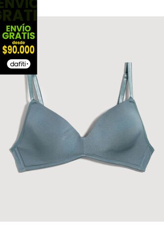 Brasier Para Mujer Monocopa Color Gris Marca Ostu #40830041 Ostu