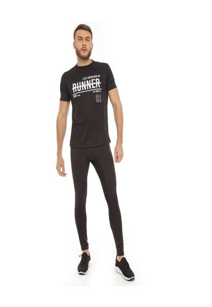 Leggins Para Hombre Largo Color Negro Marca Ostu #60230006