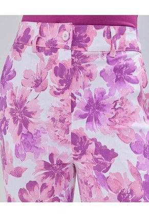 Pantalon Para Mujer Capri Color Fucsia Marca Ostu #40070636