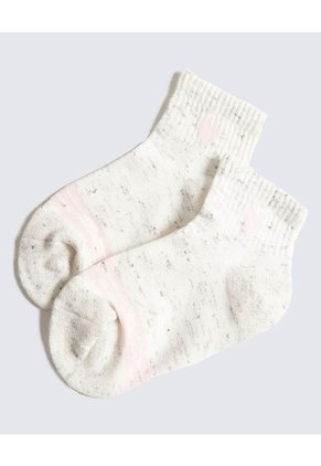 Medias Infantil Niña Tobillera Color Gris Marca Ostu #90980127