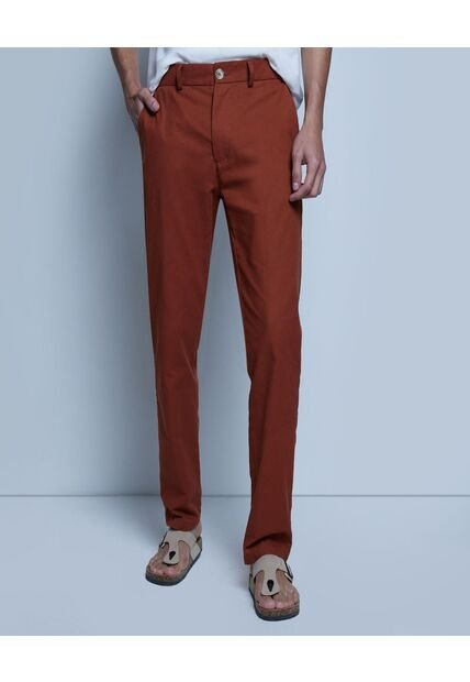 Pantalon Para Hombre Chino Color Naranja Marca Ostu #60070317