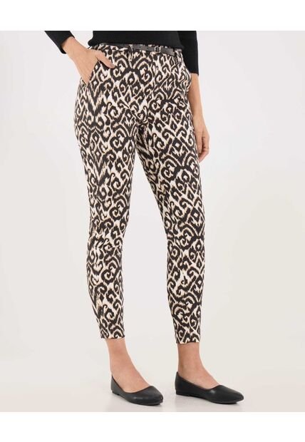 Pantalon Para Mujer Chino Color Negro Marca Ostu #40070680