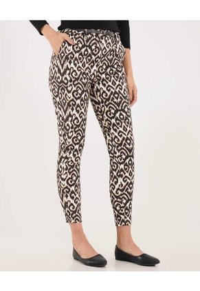 Pantalon Para Mujer Chino Color Negro Marca Ostu #40070680