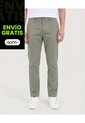 Pantalón  Para Hombre Chino Color Verde Marca Ostu #60070543 de Ostu