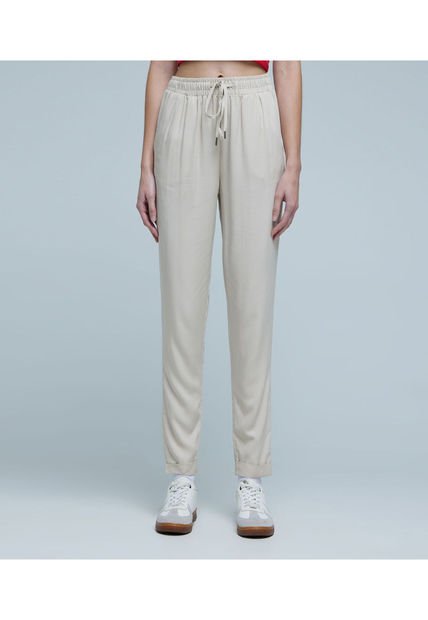 Pantalon Para Mujer Jogger Color Café  Marca Ostu #40070575