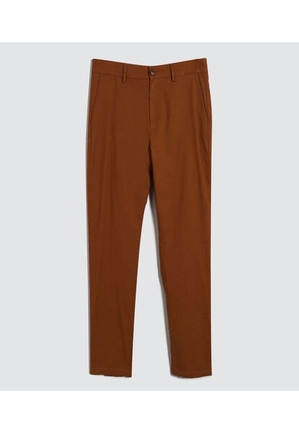Pantalon Para Hombre Chino Color Café  Marca Ostu #60070348