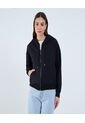 Buzo Para Mujer Zipper Color Negro Marca Ostu #40060313 de Ostu