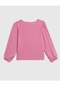 Blusa Infantil Niña Manga Larga Color Morado Marca Ostu #90120050 de Ostu