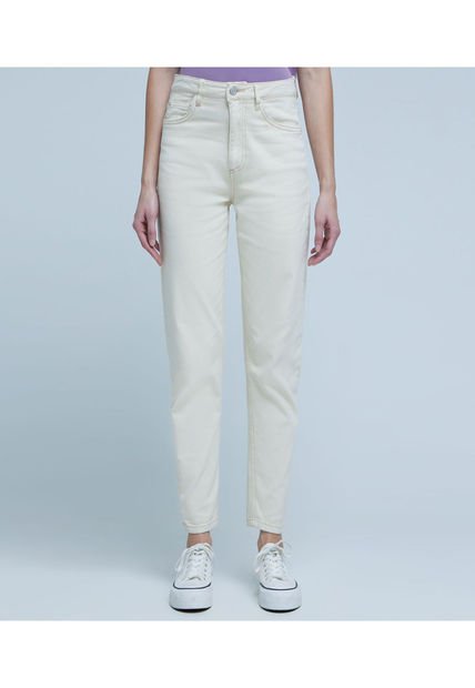 Jean Para Mujer Mom Color Crudo Marca Ostu #40160443