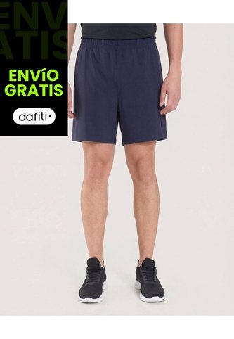 Bermuda  Para Hombre Deportiva Medio Color Azul Marca Ostu #60100467 Ostu