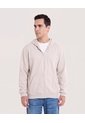 Buzo Hoodie Con Cremallera  Para Hombre Avena Ostu de Ostu