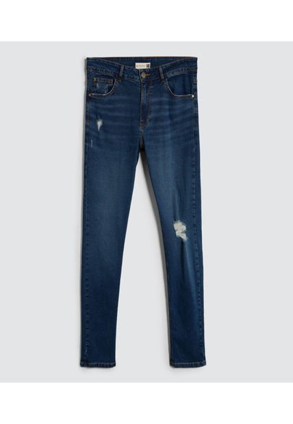 Jean Para Hombre Slim Color Azul  Marca Ostu #60160317