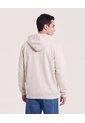 Buzo Hoodie Con Cremallera  Para Hombre Avena Ostu de Ostu