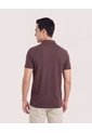 Polo Basica  Para Hombre Café Ostu de Ostu
