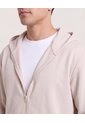Buzo Hoodie Con Cremallera  Para Hombre Avena Ostu de Ostu