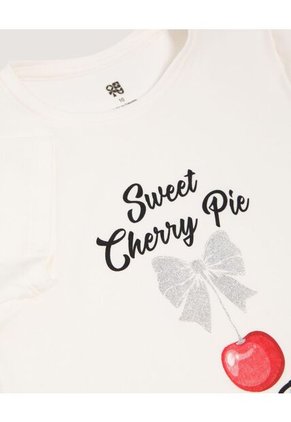 Camiseta Infantil Niña Manga Corta Cuello Redondo Color Rojo Marca Ostu #90090331