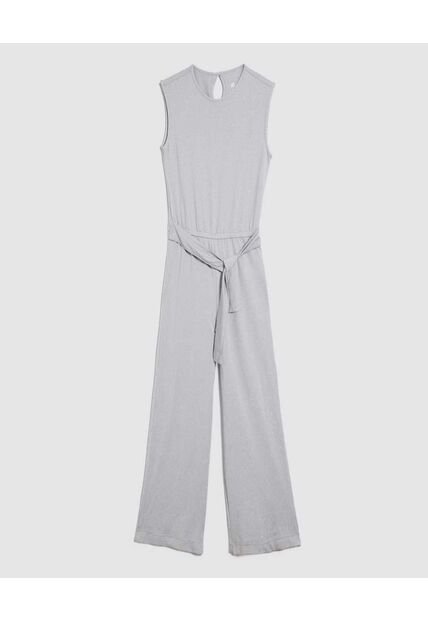 Enterizo Para Niña Manga Sisa Color Gris  Marca Ostu #90320012