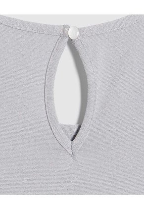 Enterizo Para Niña Manga Sisa Color Gris Marca Ostu #90320012