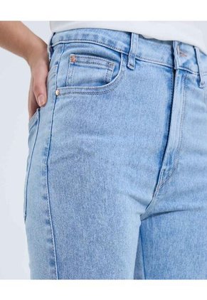 Jean Para Mujer Regular Color Azul Marca Ostu #40160543