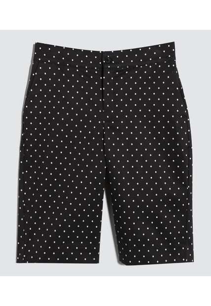 Bermuda Para Mujer  Color Negro Marca Ostu #40100089