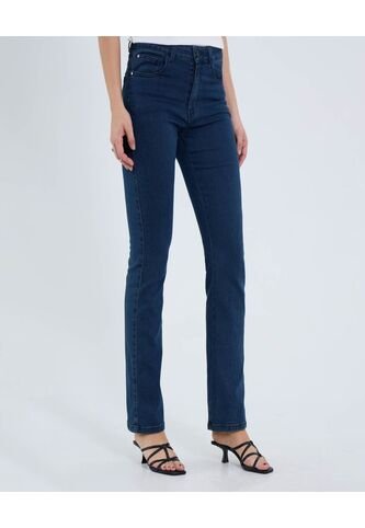 Jean Para Mujer Regular Color Azul Marca Ostu #40160540 Ostu