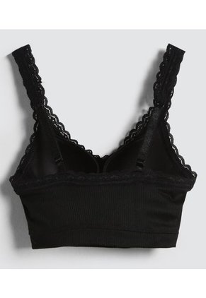 Top Para Mujer Top Color Negro Marca Ostu #40220336