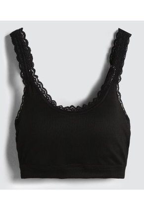 Top Para Mujer Top Color Negro Marca Ostu #40220336
