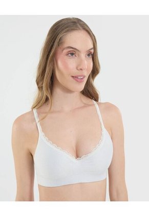 Boxer Para Mujer  Color Crema Marca Ostu #40800035