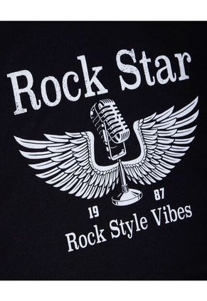 Camiseta Para Mujer Manga Corta Color Negro Marca Ostu #40092046