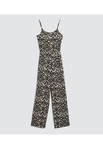 Enterizo Para Mujer Manga Sisa Color Negro Marca Ostu #40320107 Ostu