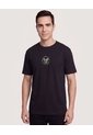 Camiseta Mickey Take It Easy  Para Hombre Negro Ostu de Ostu